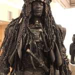 image for A statue of Yasuke, an African slave, who arrived in Japan in 1579 and became the first black Samurai