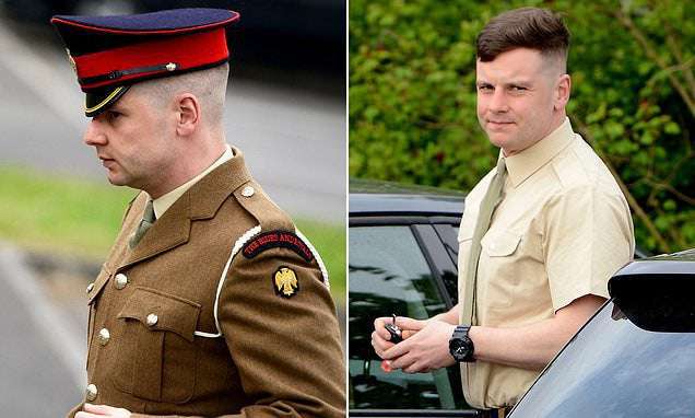 image for Soldier, 29, who grabbed two female colleagues' bottoms is found guilty of sexual assault