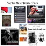 image for “Alpha Male” Starter Pack