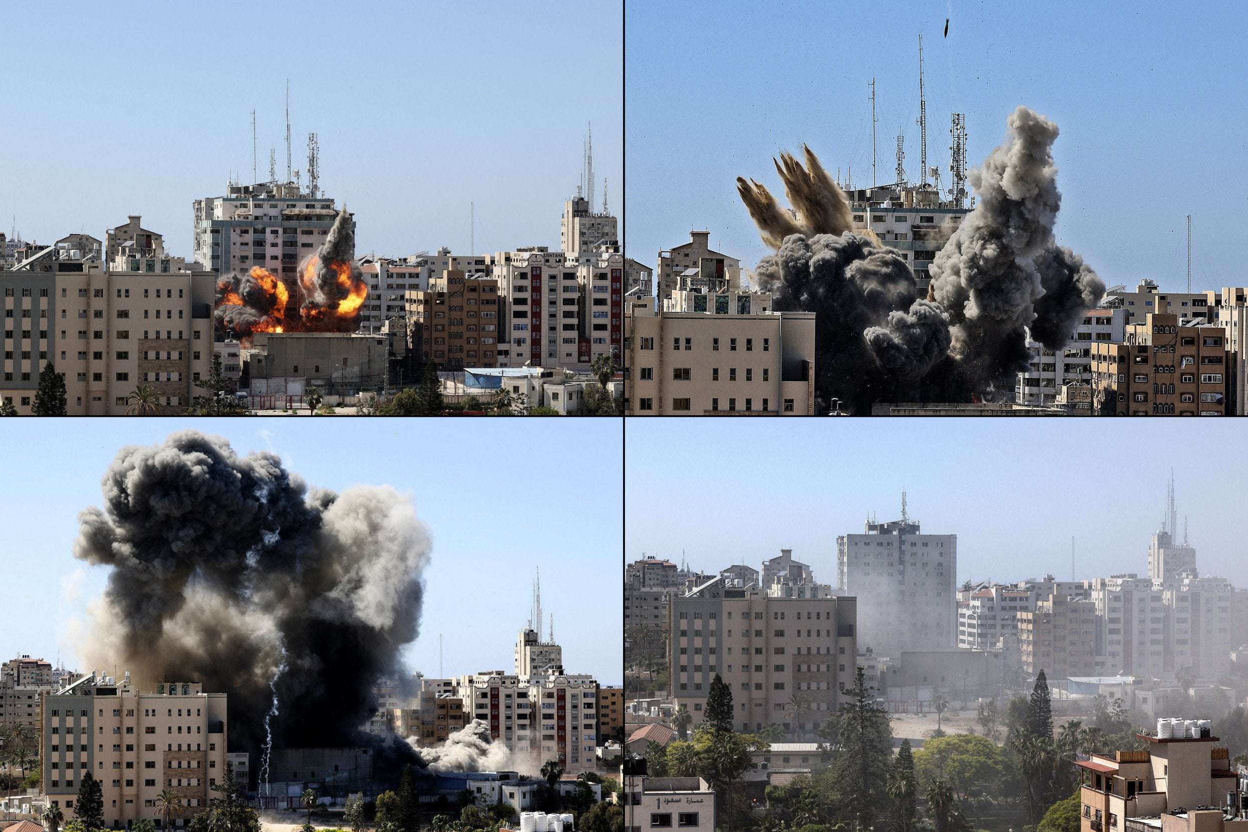 image for Israel Argues Tower It Bombed Housing Reporters 'Not a Media Center' but Hamas HQ