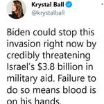 image for Joe Biden doubles down on Israel support, today approves additional $735 million weapons sale to Israel
