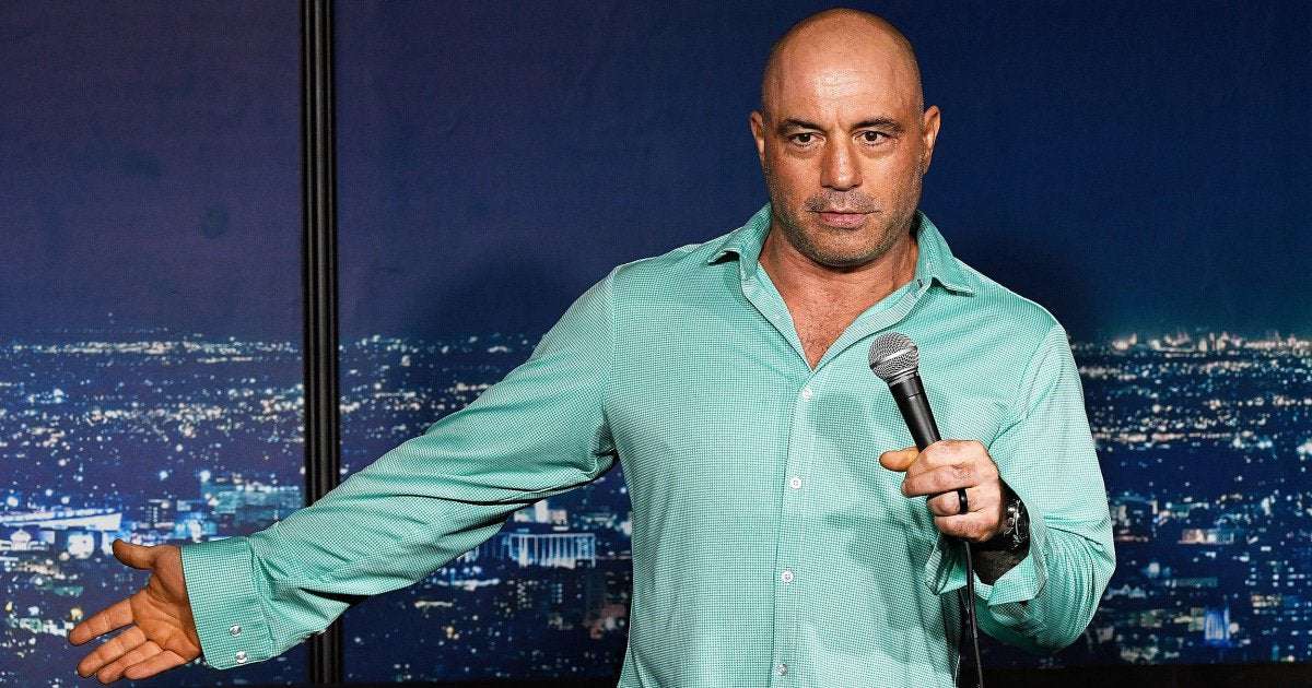 image for Joe Rogan criticized, mocked after saying straight white men are silenced by 'woke' culture
