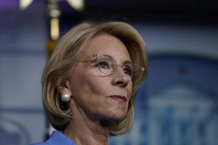 image for Judge rules DeVos must testify in lawsuit over student loan forgiveness
