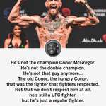 image for Kamaru Usman: "He's not the champion Conor McGregor. He's not the double champion. He's not that guy anymore. The old Conor, the hungry Conor, that was the fighter that fighters respected. Not that we don't respect him at all, he's still a UFC fighter, but he's just a regular fighter."