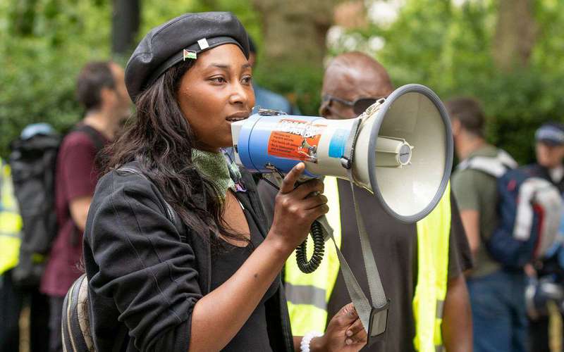 image for Sasha Johnson: Black equal rights activist in critical condition after being shot in the head in south London