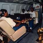 image for Spurs LAN party on a plane after 1999 Championship