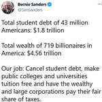 image for Today, Joe Biden could sign an executive order to cancel all student debt | It's a historic move that would provide much needed stimulus to the economy, while also putting pressure on Congress to act on tuition-free college and trade school legislation