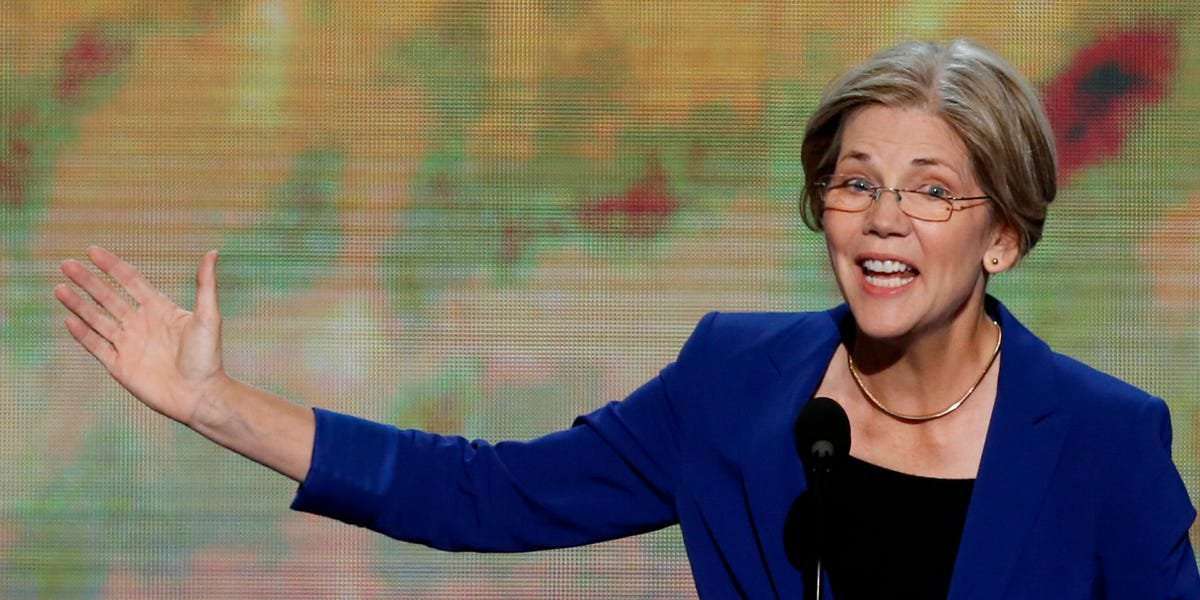 image for Sen. Elizabeth Warren wants to bar members of Congress from ever trading individual stocks again