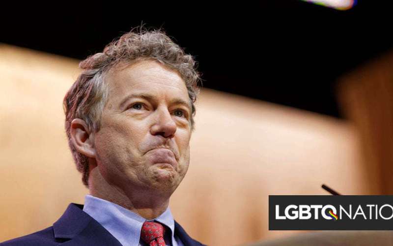 image for Rand Paul refuses COVID vaccine because his “medical decisions” are personal. Trans people’s aren’t.