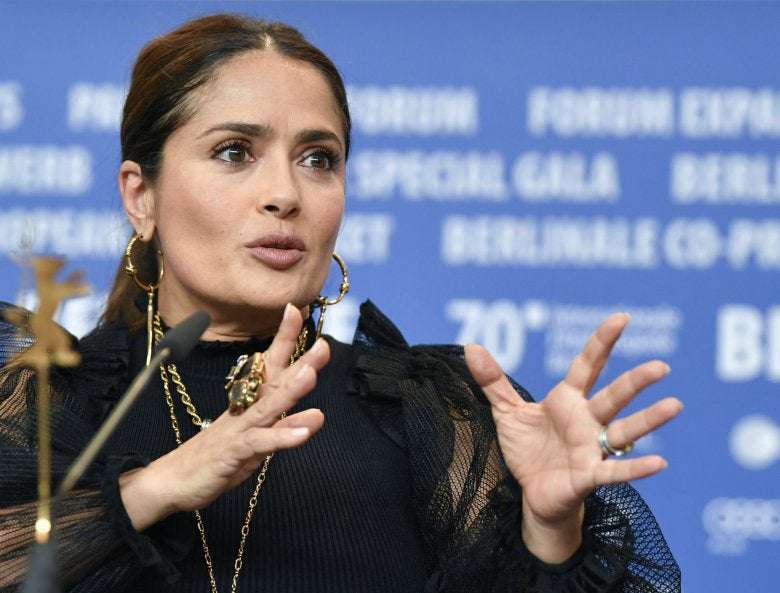image for Salma Hayek Lost Two Comedy Roles Because Directors Feared Mexican Lead Would Upset Studio