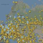 image for Airspace over Belarus completely devoid of any passenger jets