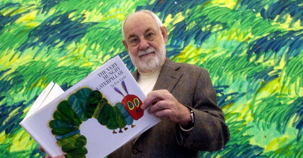image for Eric Carle, Author of ‘The Very Hungry Caterpillar,’ Dies at 91