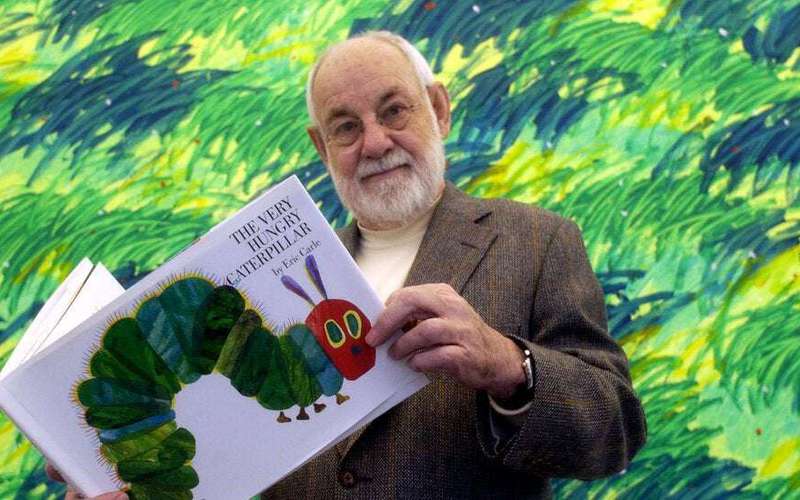 image for Eric Carle, Author of ‘The Very Hungry Caterpillar,’ Dies at 91