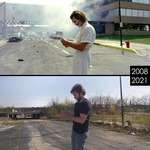image for I visited The Dark Knight Hospital explosion location 13 years later.