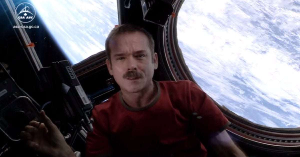 image for Astronaut Chris Hadfield calls alien UFO hype 'foolishness'