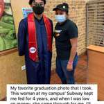 image for He went to Subway to take a picture with the woman who helped him out all these years