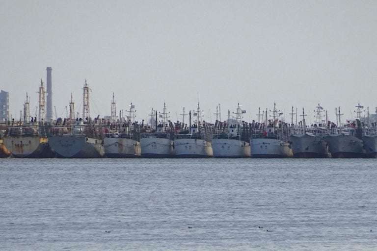 image for ‘Dark’ ships off Argentina ring alarms over possible illegal fishing
