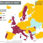 image for The most consumed type of alcoholic drink in Europe