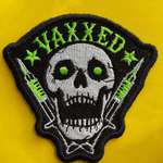 image for I made a biker style COVID-19 vaccination patch!