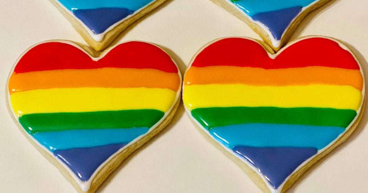 image for Texas bakery 'overwhelmed' with business after backlash over rainbow Pride cookies