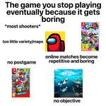 image for Game you stop playing because it gets boring starterpack