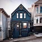 image for Shades of Blue highlight this San Francisco Victorian home