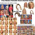 image for Female Fox News Host Starter Pack