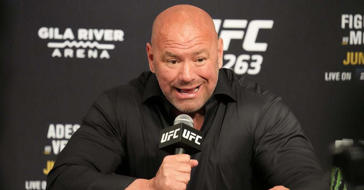 image for Dana White: Giving fighters ‘healthcare forever’ would be ‘pretty f—ng crazy’