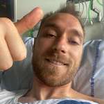 image for Danish footballer Christian Eriksen is recovering well after his cardiac arrest.