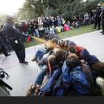 image for Lt. John Pike pepper spraying students in 2011 in protest of Reddit removing it.