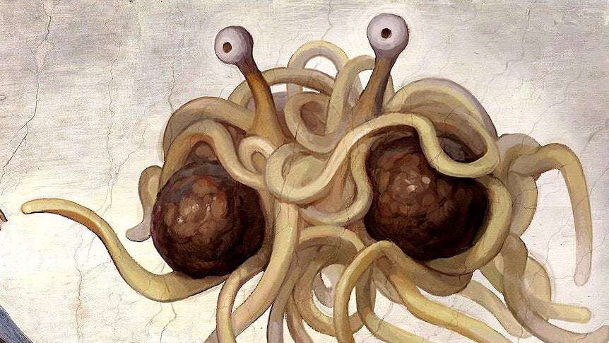 image for Church of the Flying Spaghetti Monster loses bid for legal recognition as incorporated entity