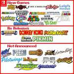 image for Statuses of all major Nintendo franchises on the Switch.