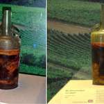 image for The roman wine of speyer is the oldest wine of the world that is still liquid. The bottle has been dated between 325 and 350 AD. It was found in 1867 in a grave and is today in a museum.