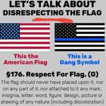 image for Oh but respect the flag