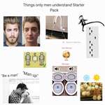 image for Things only men understand starter pack