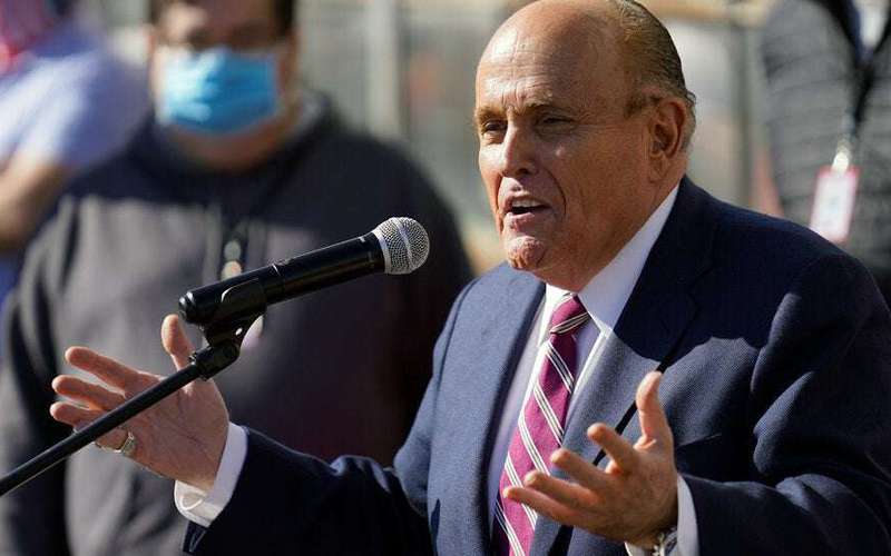 image for Court Suspends Giuliani’s Law License, Citing Trump Election Lies