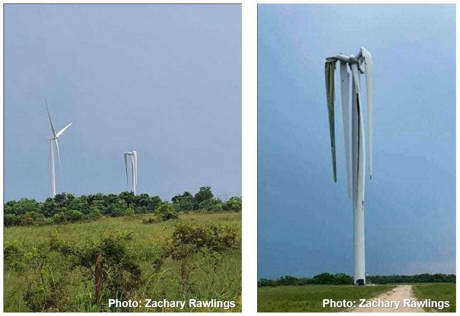 image for No, Texas wind turbines are not melting in the sun like hot bananas