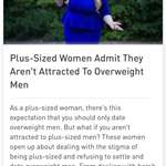 image for plus sized women, overweight men