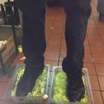 image for In 2012, a burger king employee anonymously posted an image on 4-chan of him putting his feet in lettuce, with the caption: "This is the lettuce you eat at Burger King." It took 20 minutes for people to track down the branch the employee worked at and contact the news. He was promptly fired.