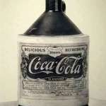 image for Released in 1894, this is the first publicly sold bottle of Coca-Cola, which contained around 3.5 grams of cocaine