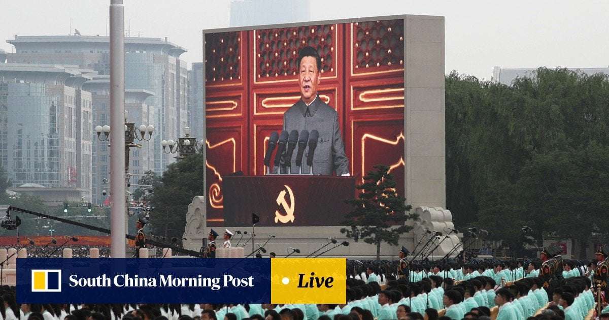 image for Communist Party centenary live: China has never ‘oppressed’ another country and never will, Xi says – as it happened