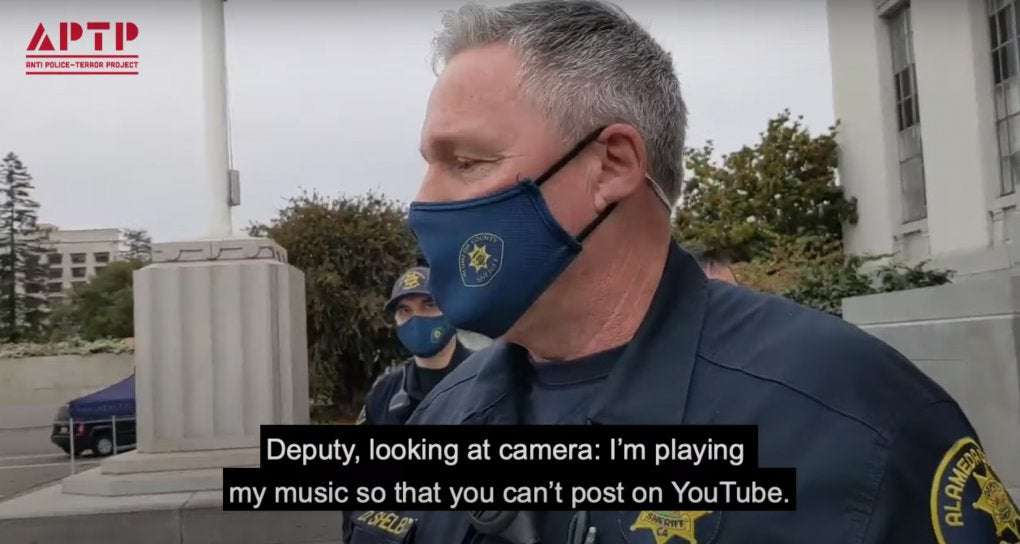 image for Bay Area Police Sergeant Played Taylor Swift to Get Protesters’ Video Taken Down