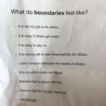 image for what boundaries feel like