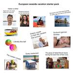 image for European Seaside Vacation Starter Pack
