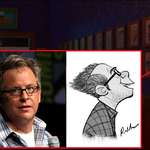 image for In Wreck it Ralph (2012), you can see a sketch of the movies director, Rich Moore, on a wall at Tapper's.