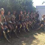 image for Amazons on the set of Wonder Woman