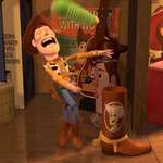 image for The phrase "There's a snake in my boot!" that Woody from 'Toy Story' (1995) says is a reference to a common hallucination suffered by alcoholics in the 19th century.