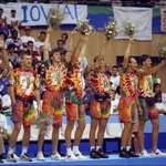image for After the breakup of the USSR, the Lithuanian basketball team couldn't afford to participate in the 1992 Olympics, so the Grateful Dead funded the team's expenses and sent a box of tie-dyed outfits in Lithuania's national colours. They went on to win bronze.