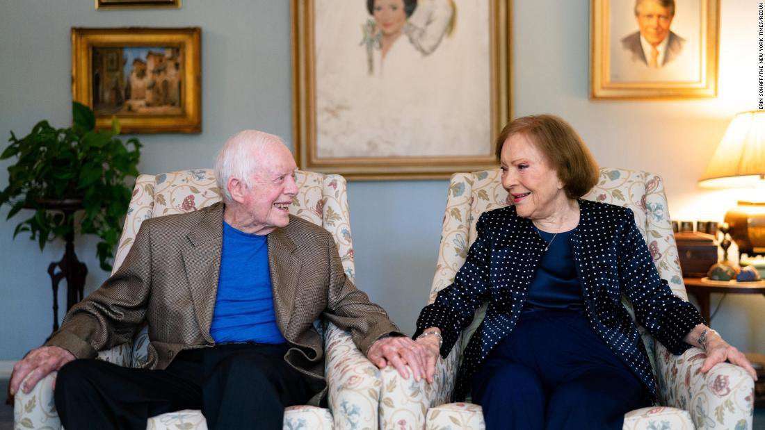 image for Jimmy and Rosalynn Carter celebrate 75 years of marriage