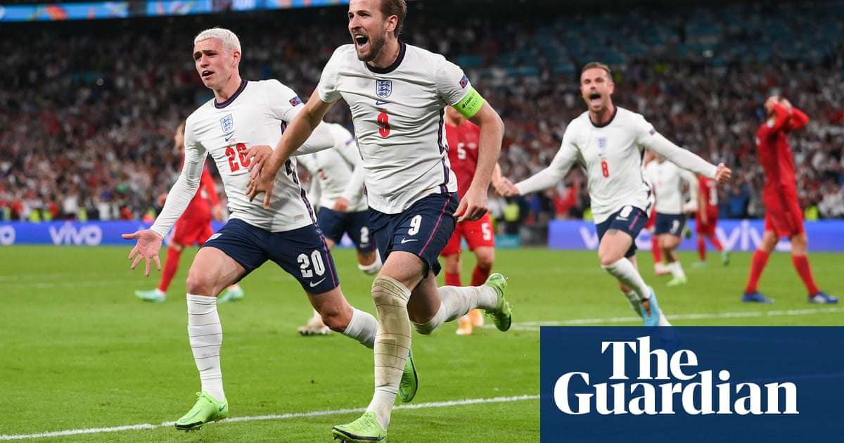 image for England beat Denmark in extra time to set up Euro 2020 final with Italy